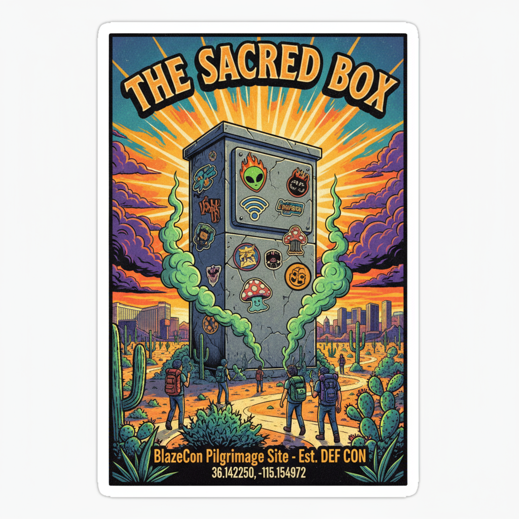 Sacred Box Sticker
